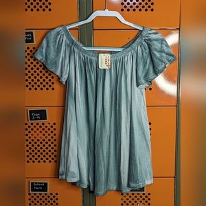 NWT Free People "FP Movement" Vertical Fade Swing Top Size Medium